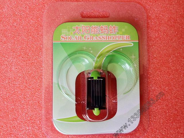 新奇特 太阳能蚂蚱 太阳能蟋蟀 高科技玩具 益智玩具 太阳下会跳
